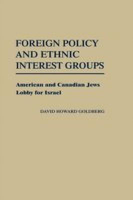 Foreign Policy and Ethnic Interest Groups(English, Hardcover, Goldberg David H.)