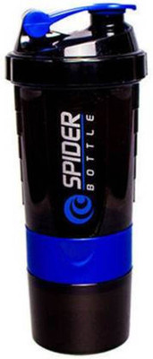 eastern club 500 ml Plastic Shaker(Pack of 1, Blue)