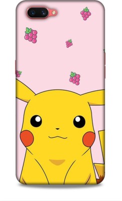Trinetra Back Cover for Oppo A3S (Pikachu /Cartoon / Pokemon)(Multicolor, Hard Case, Pack of: 1)