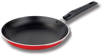 NIRLON Non-Stick Kitchen Utensil Mini Frying Pan, Red/ Black Cookware Set(Aluminium, 1 - Piece)