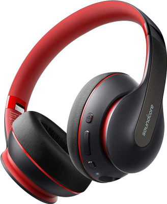 Soundcore Life Q10 with Fast Charging Bluetooth Headset  (Black, On the Ear)