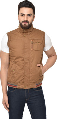 Duke Sleeveless Solid Men Jacket