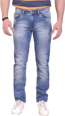 AWACK Slim Men Blue Jeans