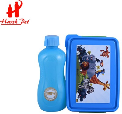 HARSH PET ZooWithBlueFun 1 Containers Lunch Box(550 ml)