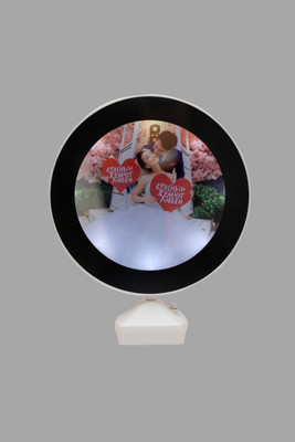 Toyvala Acrylic Table Photo Frame(White, 1 Photo(s), 5 x 7 cm)