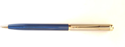 Epraiser Brass Made with Gold Parts Twist & Go Roller Ball Pen(Ink Color - Blue)