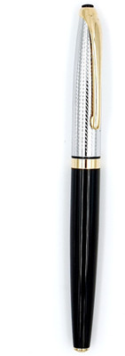 Epraiser Brass Made Glossy Finish with Gold Parts & Chrome Cap Formal Executive Modern Roller Ball Pen(Ink Color - Blue)