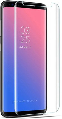 UNQMobi Edge To Edge Tempered Glass for Samsung Galaxy S7 Edge Full 3D Curved Edge Shield Liquid Dispersion Tech with UV Light Kit Screen Protector(Pack of 1)
