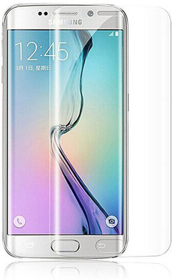 UNQMobi Edge To Edge Tempered Glass for Samsung S6 Edge Full 3D Curved Edge Shield Liquid Dispersion Tech with UV Light Kit Screen Protector(Pack of 1)