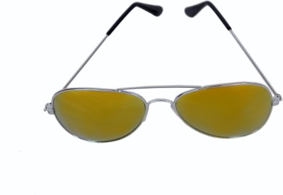 Flipkart - GRV Aviator Sunglasses(For Men & Women, Multicolor)