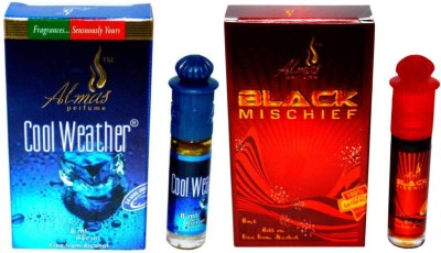 Almas Cool Weather & Black Mischief Floral Attar(Floral)