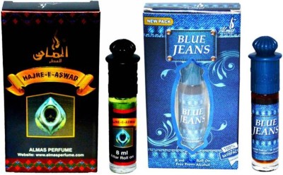 Almas Hajre e Aswad & Blue Jeans Floral Attar(Floral)