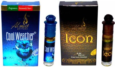 Almas Cool Weather & Icon Floral Attar(Floral)