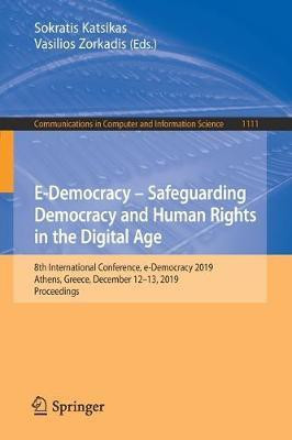 E-Democracy - Safeguarding Democracy and Human Rights in the Digital Age(English, Paperback, unknown)