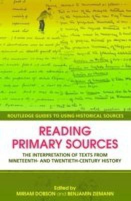 Reading Primary Sources(English, Paperback, unknown)