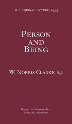 Person and Being(English, Paperback, Clarke W. Norris)
