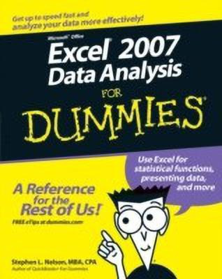 Excel 2007 Data Analysis For Dummies(English, Paperback, Nelson Stephen L.)