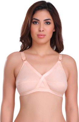 Arousy by Arousy Women Minimizer Non Padded Bra(Beige)