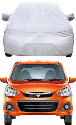 HMS Car Cover For Maruti Suzuki Alto (With Mirror Pockets)(Silver)