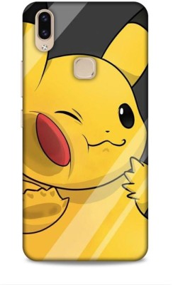 Trinetra Back Cover for Vivo V9 Youth (Pikachu /Cartoon / Pokemon)(Multicolor, Hard Case, Pack of: 1)