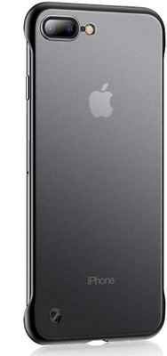 KARWAN Back Cover for Apple iPhone 7 Plus Apple iPhone 8 PlusBlack Transparent Shock Proof