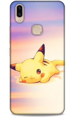 Trinetra Back Cover for Vivo V9 (Pikachu /Cartoon / Pokemon)(Multicolor, Hard Case, Pack of: 1)