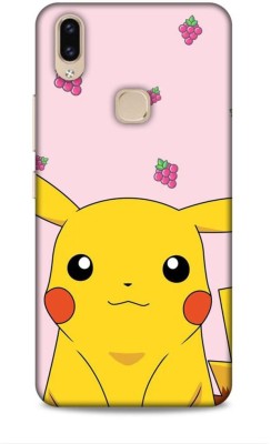 Trinetra Back Cover for Vivo V9 Pro (Pikachu /Cartoon / Pokemon)(Multicolor, Hard Case, Pack of: 1)