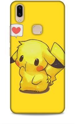 Trinetra Back Cover for Vivo V9 Pro (Pikachu /Cartoon / Pokemon)(Yellow, Hard Case, Pack of: 1)