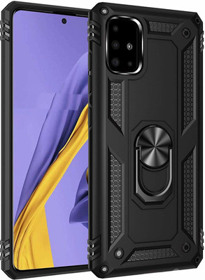 kinshu Back Cover for SAMSUNG A51(Black, Hard Case)
