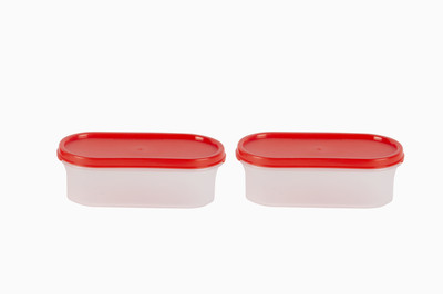Cutting EDGE Polypropylene Grocery Container  - 525 ml(Pack of 2, Red)