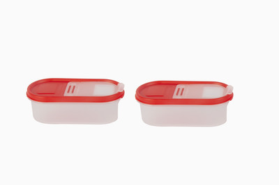 Cuttingedge Plastic Grocery Container  - 525 ml(Pack of 2, Red)