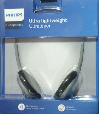 Philips SBCHL140/10 Wired Headset without Mic(Graphite, Wired over the head)