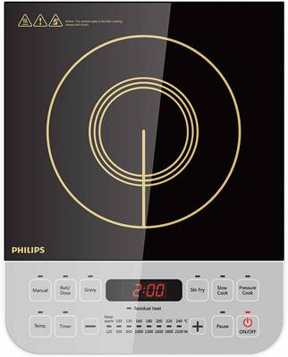 PHILIPS Viva Collection HD4928/01 2100-Watt Induction Cooktop Induction Cooktop