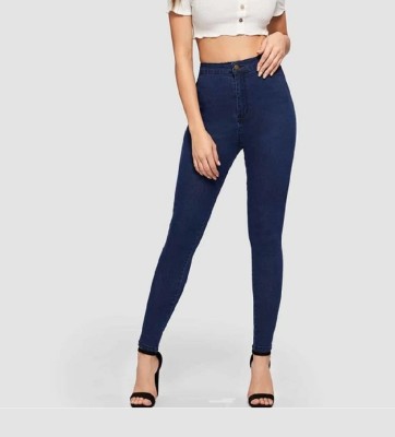 Malachi Skinny Women Dark Blue Jeans