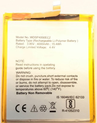 FULL CELL Mobile Battery For  Panasonic Eluga Ray 500 ( WDSP4000EC2 )