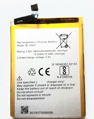 FULL CELL Mobile Battery For  Tecno IAS IN5 BL-39GT