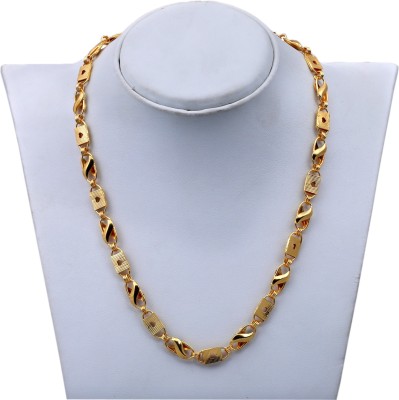 SHANKH-KRIVA Gold-plated Plated Brass Chain