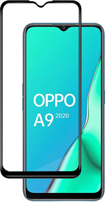 HUPSHY Edge To Edge Tempered Glass for OPPO A9 2020(Pack of 1)