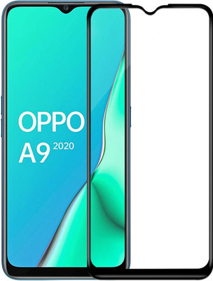 HUPSHY Edge To Edge Tempered Glass for OPPO A9 2020(Pack of 1)