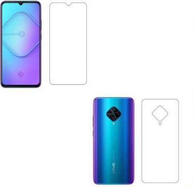 PR SMART Front and Back Tempered Glass for Vivo S1 Pro(Pack of 2)