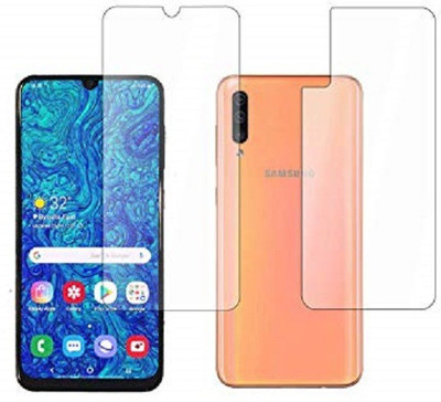 RUNEECH Front and Back Screen Guard for SAMSUNG GALAXY A30S(Pack of 2)
