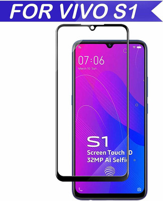 11D Edge To Edge Tempered Glass for Vivo S1(Pack of 1)