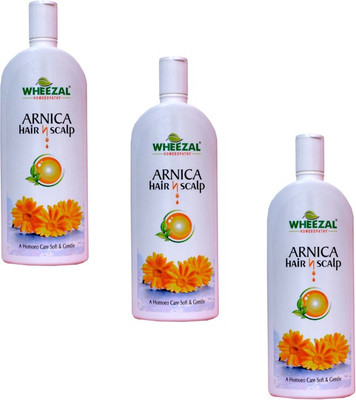 WHEEZAL ARNICA HAIR N SCALP HOMEOPATHIC SHAMPOO 100 ML-PACK OF 3(300 ml)