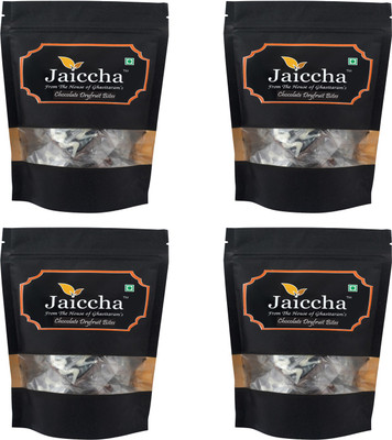 Jaiccha Chocolate Dryfruit Bites 800 gms in Black Paper Pouch Pouch(4 x 200 g)