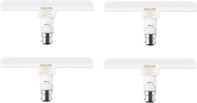 PHILIPS 8 W T-Bulb B22 LED Bulb(White, Pack of 4)