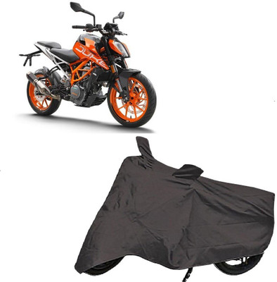 Adhvik Two Wheeler Cover for KTM(Grey)