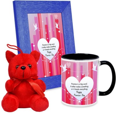 teddy gifts Mug, Soft Toy, Photoframe Gift Set