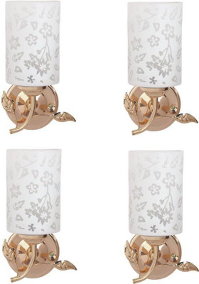 ZADLAXAR Wallchiere Wall Lamp Without Bulb(Pack of 4)