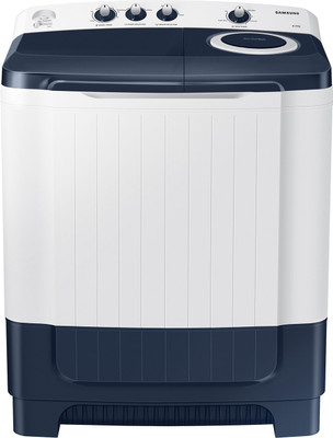 Samsung 8.5 kg 5 star Semi Automatic Top Load White, Grey
