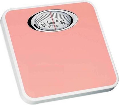 Majron Analog Weight Machine 120Kg Manual Mechanical Full Metal Body Analog Weighing Scale Weighing Scale(Pink)